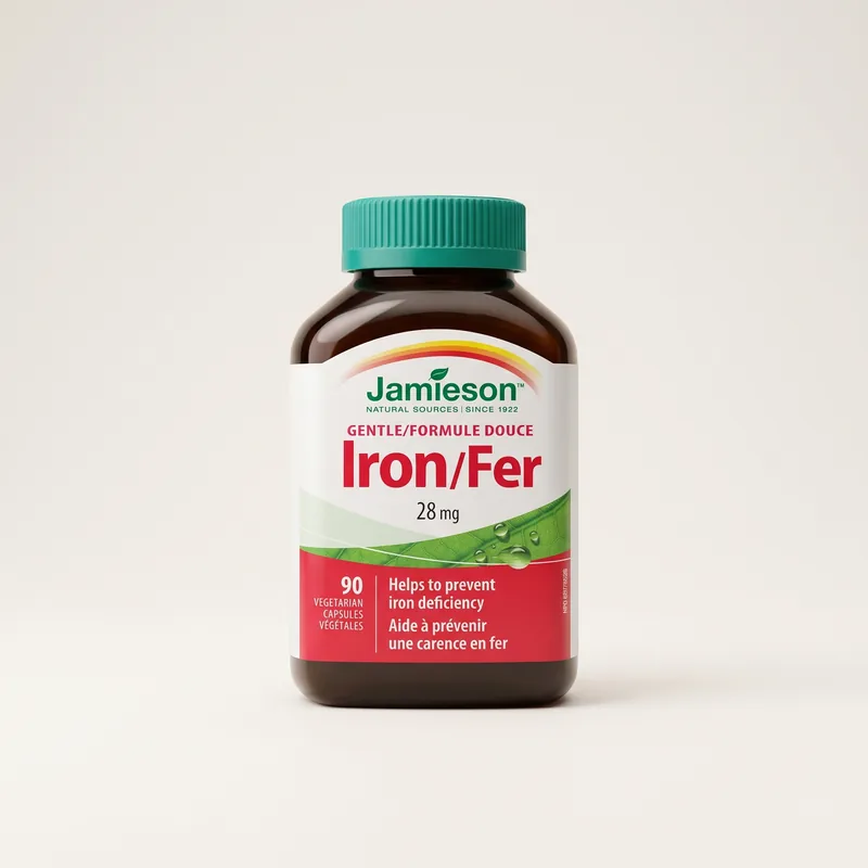 Jamieson Gentle Iron 28 mg